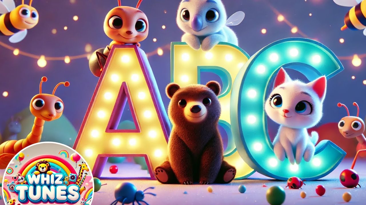 A to Z | The ABC Song - Learn Your Alphabet with Cute Animals - Sing ...
