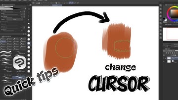 How To Change Your Cursor Icon in 1 minute | Clip Studio Paint. #howto #clipstudiopaint #cursor