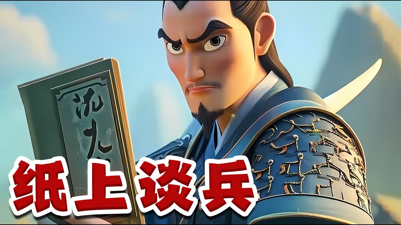 【 敏敏绘本 】《纸上谈兵》｜成语故事｜幼兒睡前故事