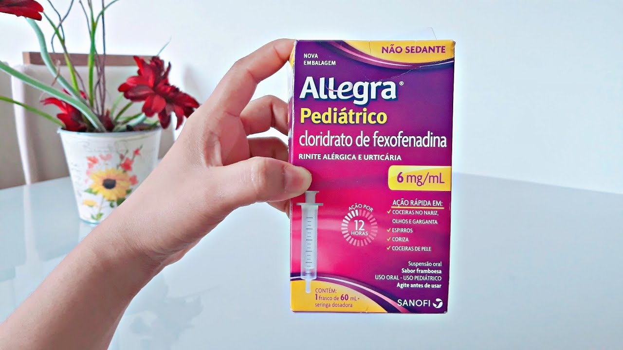 Comprar Allegra 6mg Pediátrico 60ml Sanofi