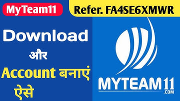 Myteam11 app download | Myteam11 register on mobile phone | Myteam11 refer code