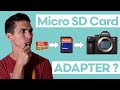 Can I Use a Micro SD Card with Adapter in My DSLR Camera???