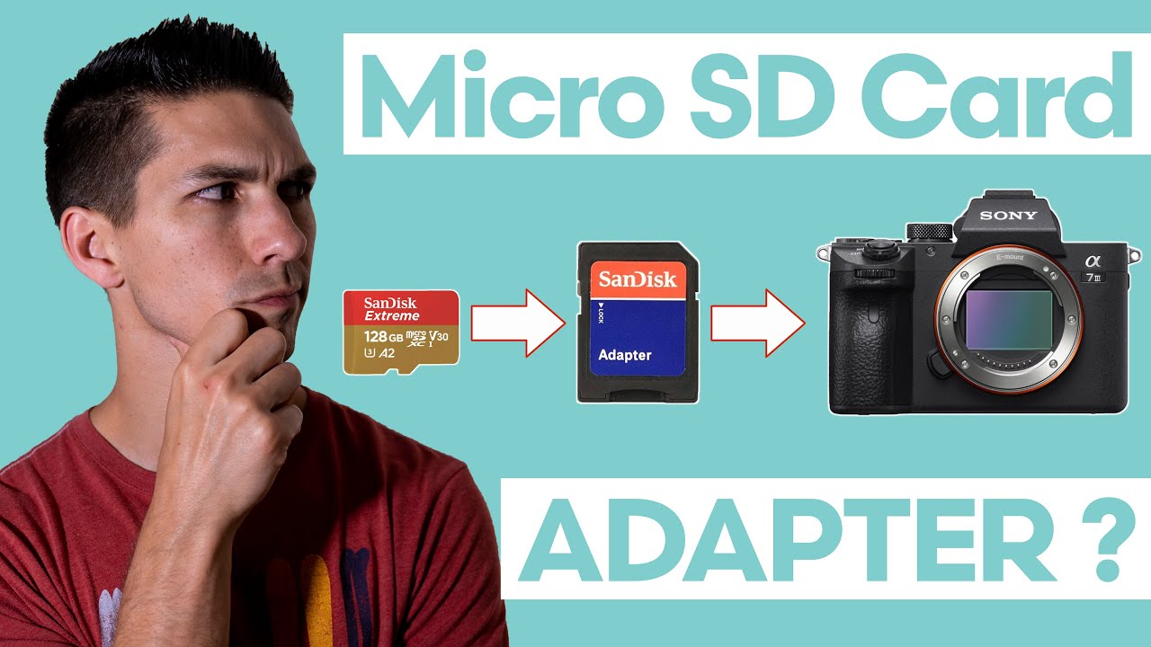 Voorkomen Begroeten spelen Can I Use a Micro SD Card with Adapter in My DSLR Camera??? - YouTube