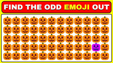 Only 1% Can Find the Odd Emoji Out! | Illusion Challenge Level 48 By Mindful Mosaic 2.0 | Brain Test