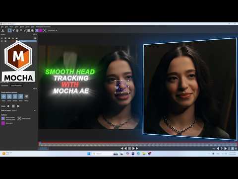 SMOOTH HEAD TRACKING WITH MOCHA AE | ATFER EFFECTS | #aftereffects #toturial