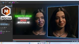 SMOOTH HEAD TRACKING WITH MOCHA AE | ATFER EFFECTS | #aftereffects #toturial