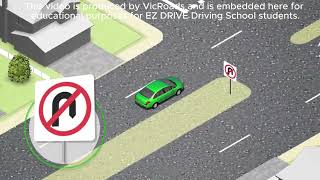 ↩️ VicRoads – Road Rules 7 | When You Can Drive Safely – U-Turns ↩️