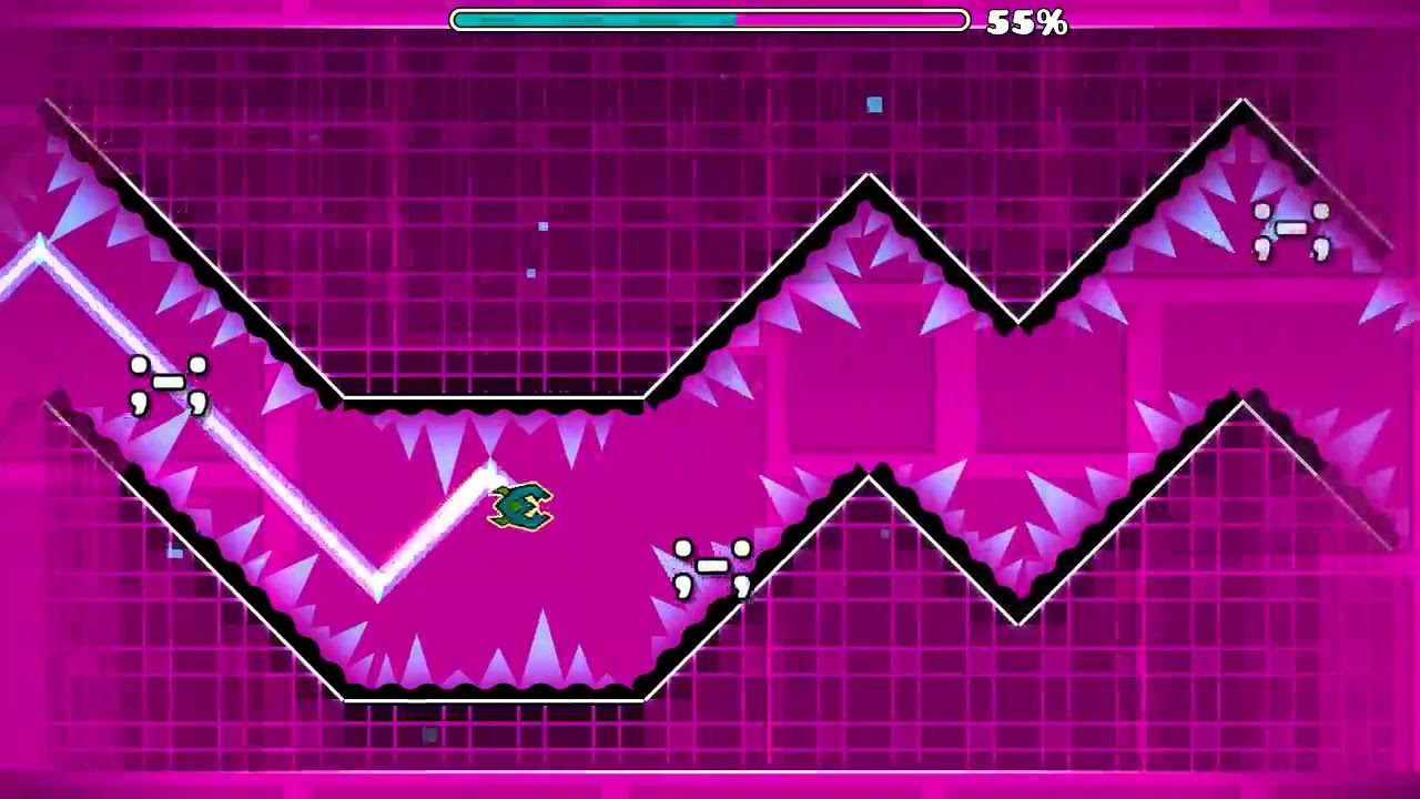 Geometry dash анимация. Cursed geometry dash игрок.