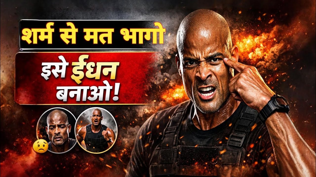 Shame Engine: शर्म से भागना बंद करो | David Goggins Motivation | Dark Psychology Hindi