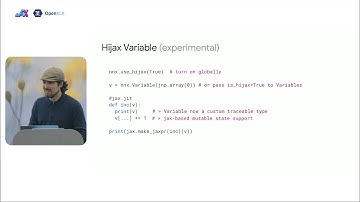 Simplifying NNX: New features and updates | JAX/OpenXLA DevLab Fall 2025
