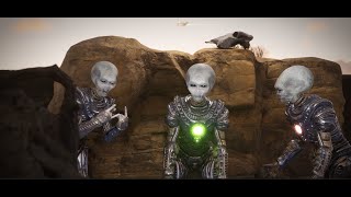 Video thumbnail of "Saxon - Message from Roswell"