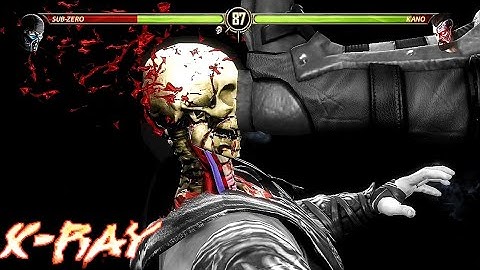 SUB ZERO VS KANO MORTAL KOMBAT KOMPLETE EDITION GAMEPLAY