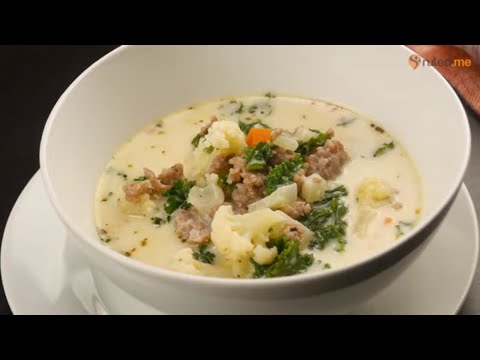 Keto Sausage and Kale Soup Recipe