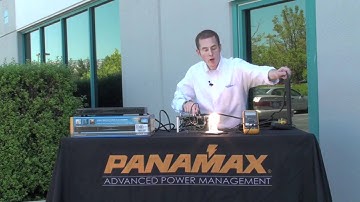 Panamax MR4000 High Voltage Demonstration