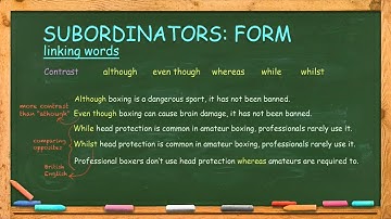 How to Use Subordinators: Part 1