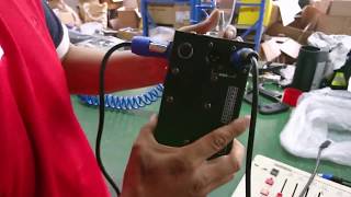 Power drop DMX setting