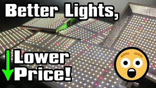 BudgetPremium LED Grow Light UPDATE! Atreum, ViparSpectra, Maxsisun, SpiderFarmer, MarsHydro Review