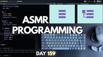 CSS Battle 28th August: Keyboard Only ASMR Coding