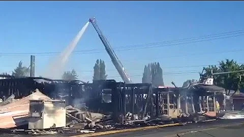 Mount Vernon business fire