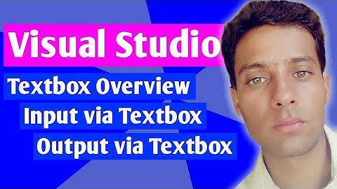 Visual Studio Textbox Control with Programming Example