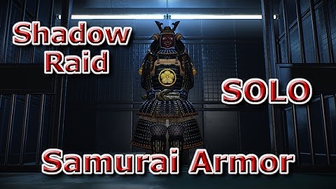 PAYDAY 2: CRIMEWAVE EDITION - Shadow Raid - Samurai Armor / Solo