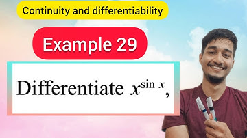 Continuity and differentiability example 29 | Example 29 chapter 5 class 12