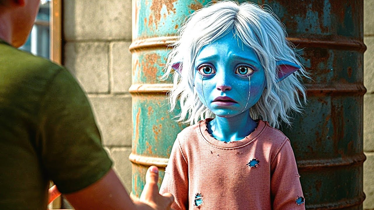 He Discovered a Small, Injured Alien Girl Hidden in His Barn—His Act of ...