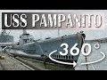 360 HD VR Walkthrough Tour of USS PAMPANITO SUBMARINE San Francisco