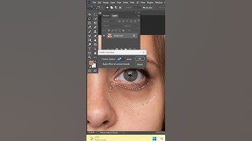 Remove dark circles #photoshopcourse #photoshoptutorial #photoshopedit#design#editing#photoshop#reel