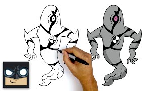 how to draw ghostfreak ben 10