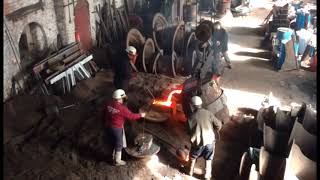 The Casting of new bells for Ugborough Church at Taylors Bell Foundry, Loughborough. 5th April 2018 by Andy Bennett 350 views 3 years ago 6 minutes, 9 seconds