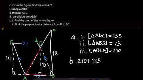 Perimeter and Area #5 (ex. 5 - overlapping shapes.)