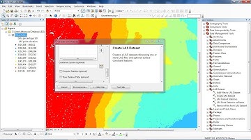 Create LAS Dataset In Arcgis