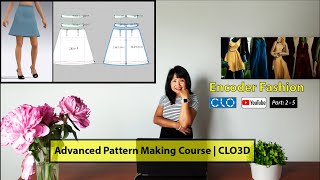 Part 2: How to Draft a Basic Skirt Pattern in CLO 3D