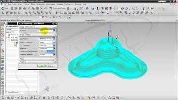 NX8 - Contour Area with non-steep option.
