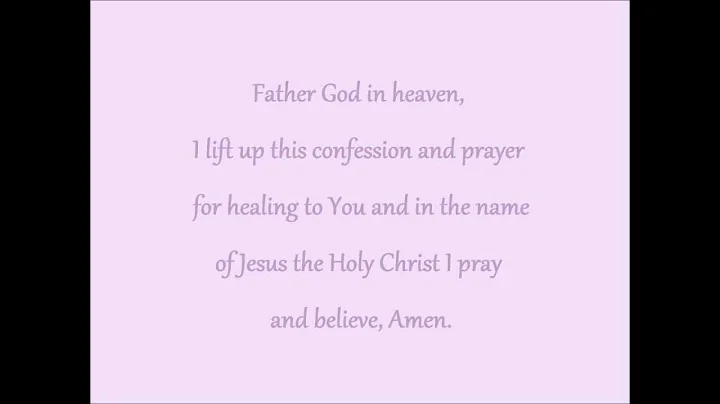 Healing Confession.wmv