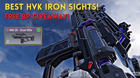 *NEW* HVK30 Smart Rifle - OP IRONSIGHTS | CODM | COD Mobile | Call of Duty Mobile Gameplay