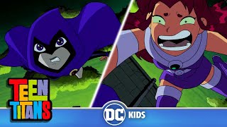 Raven et Starfire ÉCHANGENT leur corps ! | Teen Titans en Français 🇫🇷 | @DCKidsFrancais