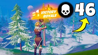 46 Elimination Solo vs Squads Win Full Gameplay Season 4 (Fortnite Chapter 3)