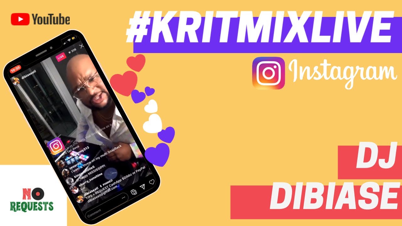DJ DiBiase 4 HOUR Big K.R.I.T. IG Live Mix - Part 1/4 