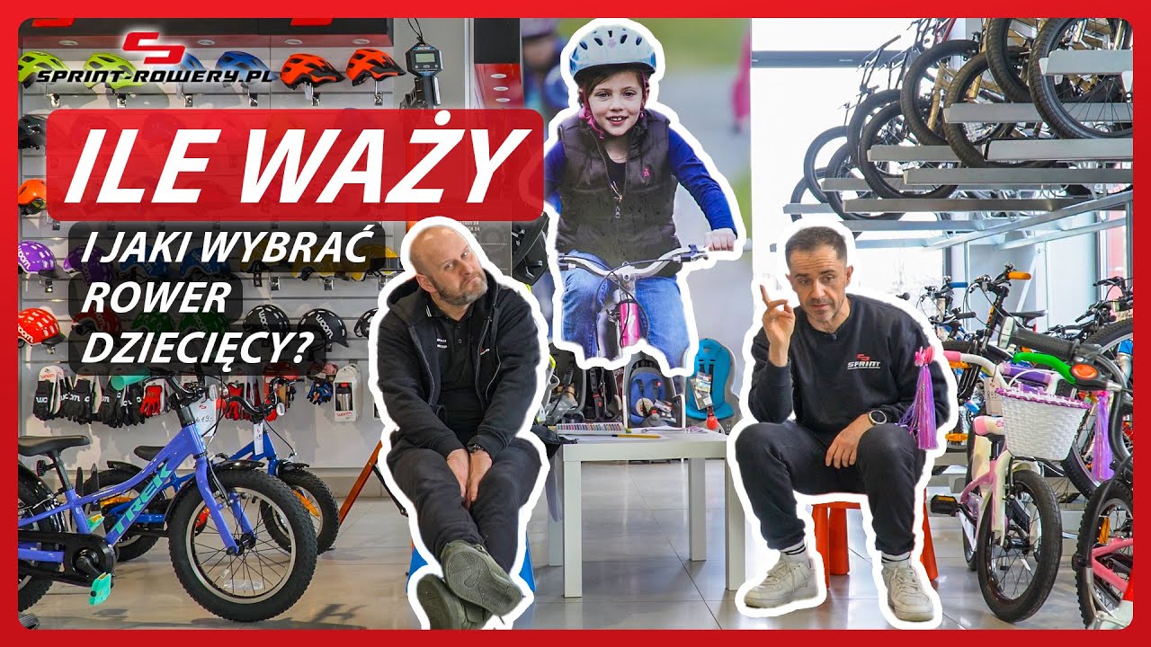 Ile waży i jaki wybrać rower dziecięcy? Woom, Specialized, Trek, Giant, Unibike, Kross