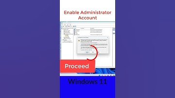 How To Enable Administrator Account In Windows 11.