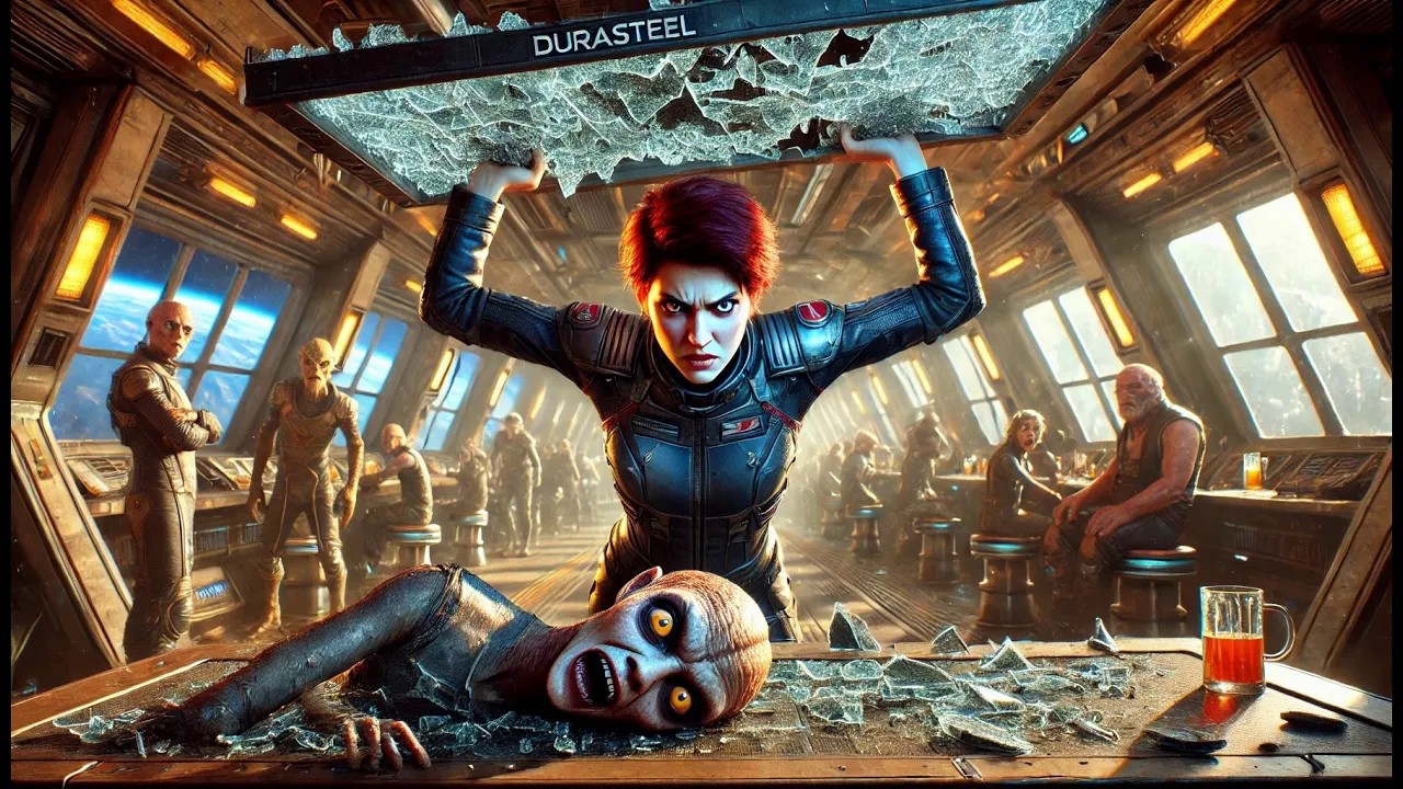 The Human Ordered Water — Then Broke the Table.” ｜ HFY ｜ Sci-Fi Bar Fight Story