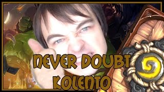 Hearthstone: Never doubt Kolento (ramp druid)