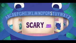 Letter S - SCARY | Endless Alphabet A to Z - Originator Games