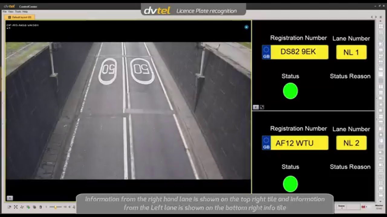DVTEL License Plate Recognition Integration - YouTube