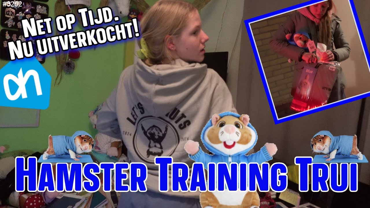 De HAMSTERS van ALBERT HEIJN zijn POPULAIR. De GRIJZE TRUI wilde PAPA te graag hebben!  #3202
