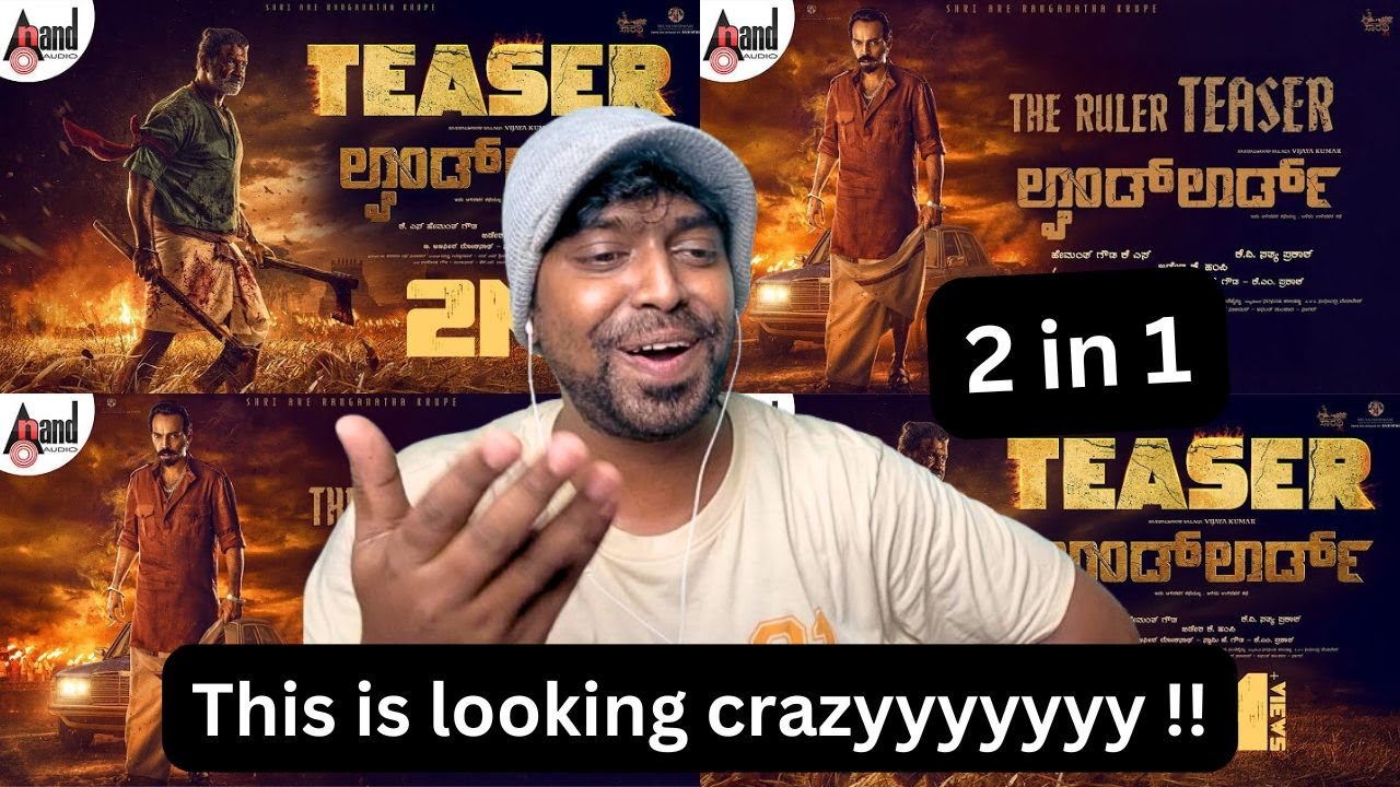 Landlord The Ruler ( 2 in 1) Teaser Reaction | #vijayakumar #rajbshetty ...