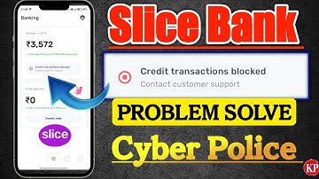 Credit transactions blocked || Slice Bank Account credit transaction Blocked