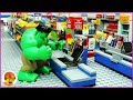 Lego hulk shopping fail